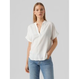 Vero Moda Блуза Beauty 10279697 Бял Regular Fit