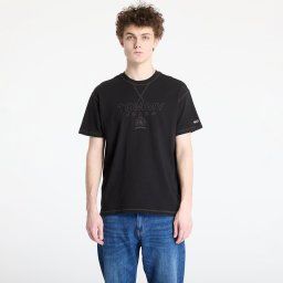 Тениска Tommy Jeans Relaxed Tonal Crest Tee Black M