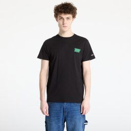 Тениска Tommy Jeans Slim Bubble Print Tee Black L