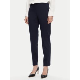 BOSS Чино панталони Tiluna 50535203 Тъмносин Slim Fit