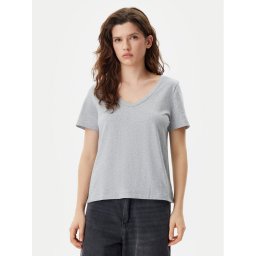 Gap Тишърт 740140-01 Сив Regular Fit