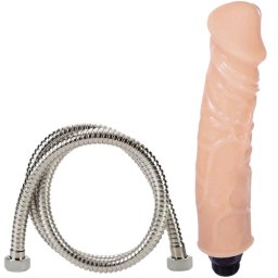 Анален душ - дезинфекратор с дилдо "BIG SPLASH" 17.8 см