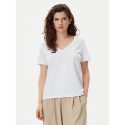 Gap Тишърт 740140-02 Бял Regular Fit
