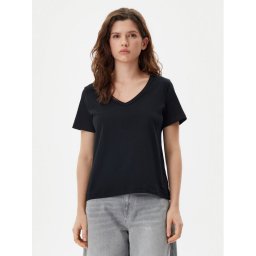Gap Тишърт 740140-03 Черен Regular Fit