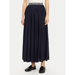 Weekend Max Mara Плисирана пола Bleu 2515771031 Тъмносин Regular Fit