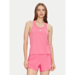 adidas Тениска от техническо трико Train Essentials Minimal Branding JC9528 Розов Regular Fit