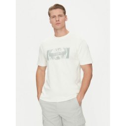 Napapijri Тишърт S-Vanni NP0A4IEA Бял Regular Fit