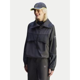 adidas by Stella McCartney Анорак True Nature JG1066 Черен Oversize