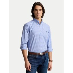 Polo Ralph Lauren Риза 710928255004 Светлосиньо Custom Fit
