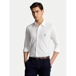 Polo Ralph Lauren Риза 710654408003 Бял Regular Fit