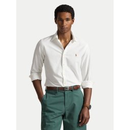 Polo Ralph Lauren Риза Core Replen 710549084 Бял Slim Fit