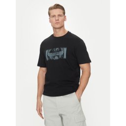 Napapijri Тишърт S-Vanni NP0A4IEA Черен Regular Fit