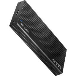 AXAGON EEM2-GTR - External USB-C metal box for M.2 NVMe SSD