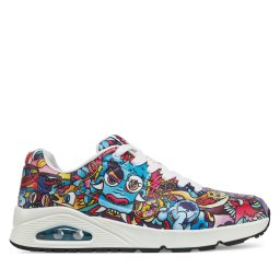 Сникърси Skechers Uno - Color Doodle 183500/MLT Цветен