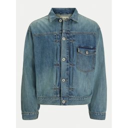 Jack & Jones Дънково яке Kevin 12272525 Син Regular Fit