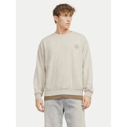 Jack & Jones Суитшърт Jackie 12272482 Бежов Relaxed Fit