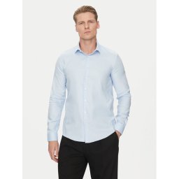 Calvin Klein Риза K10K114316 Син Slim Fit
