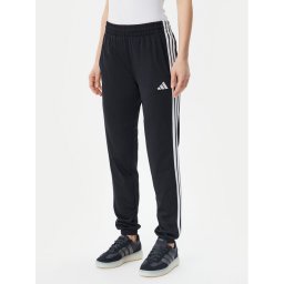 adidas Долнище анцуг Tricot 3-Stripes JF3383 Черен Regular Fit