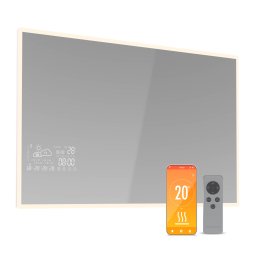 Blumfeldt Инфрачервен нагревател, Smart Mirror, Инфрачервен, 500 W, IP44 (ACO14-Bl-ReHeW-10060)