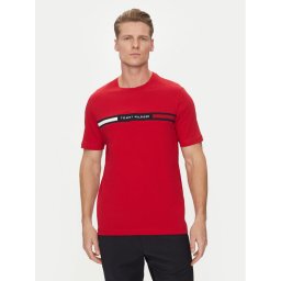 Tommy Hilfiger Тишърт Chest Insert MW0MW36498 Червен Regular Fit