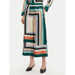 Weekend Max Mara Текстилни панталони Ottavo 2515131051 Цветен Wide Leg