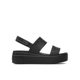 Crocs Сандали Brooklyn Low Wedge W 206453 Черен