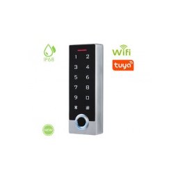 S4A-TF2EM-W Tuya - 3-6cm, външен монтаж, Wiegand 26, клавиатура, пръстов отпечатък, WiFi, Tuya Smart самостоятелен контролер, RFID 125kHz