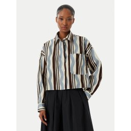 Weekend Max Mara Риза Ragtime 2515111112 Син Regular Fit