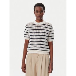 Tommy Hilfiger Пуловер Pointelle WW0WW45950 Бежов Regular Fit