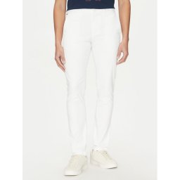 Tommy Hilfiger Чино панталони Bleecker MW0MW26619 Бял Slim Fit