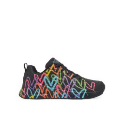 Skechers Сникърси Uno Lite - Heat of Lights 177977/BKMT Черен
