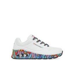 Skechers Сникърси Skechers Uno - Ravaged Love 177918/WMLT Бял