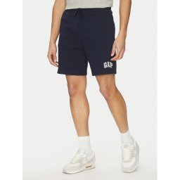 Gap Спортни шорти 866651-03 Тъмносин Regular Fit