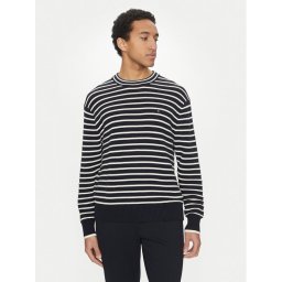 Tommy Hilfiger Пуловер Breton MW0MW38944 Тъмносин Regular Fit