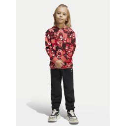 adidas Анцуг Disney Mickey Mouse JF3641 Червен Regular Fit