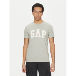 Gap Тишърт 542246-00 Сив Regular Fit