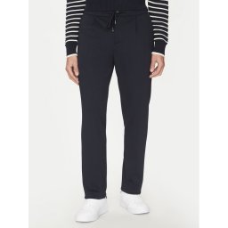 Tommy Hilfiger Текстилни панталони Punto MW0MW39197 Тъмносин Regular Fit
