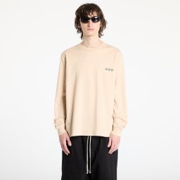 Тениска A.P.C. Long Sleeve Adresse T-Shirt UNISEX Beige M