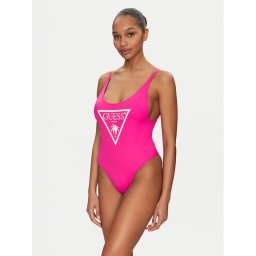 Guess Бански костюм E4GJ48 LY00K Розов