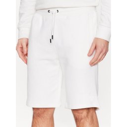 Guess Спортни шорти Aldwin Z2YD04 KAIJ1 Бял Slim Fit