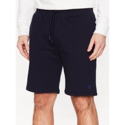 Guess Спортни шорти Aldwin Z2YD04 KAIJ1 Тъмносин Slim Fit