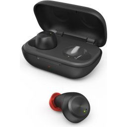 Блутут слушалки-тапи Hama Spirit Chop, True Wireless, In-Ear, Гласов контрол, Черен