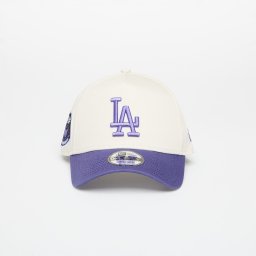 Шапка New Era Aframe MLB Ws Patch Los Angeles Dodgers Ivory/ Purple Universal