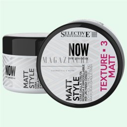 Selective Professional Модлираща влакнеста тексту­рира­ща вак­­са 100 мл. Now Texture Matt Style Wax