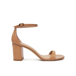 Stuart Weitzman Сандали Nudist Block 75 SJ983 Бежов