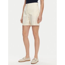 Tommy Hilfiger Шорти от плат WW0WW42457 Екрю Regular Fit