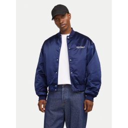 Jack & Jones Яке бомбър Boston 12272869 Син Regular Fit