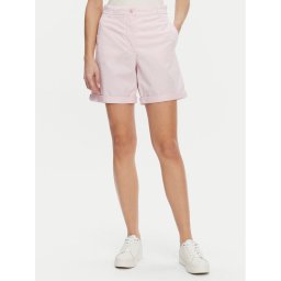 Tommy Hilfiger Шорти от плат WW0WW42457 Розов Regular Fit