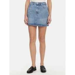 Tommy Hilfiger Дънкова пола WW0WW44392 Син Regular Fit