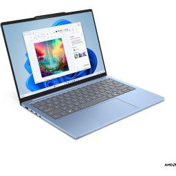 Лаптоп LENOVO IP5 SLIM - 13.3" WUXGA, AMD Ryzen 5 7535HS, Blue
